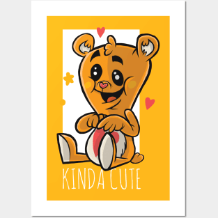 Cute Teddy bear Posters and Art